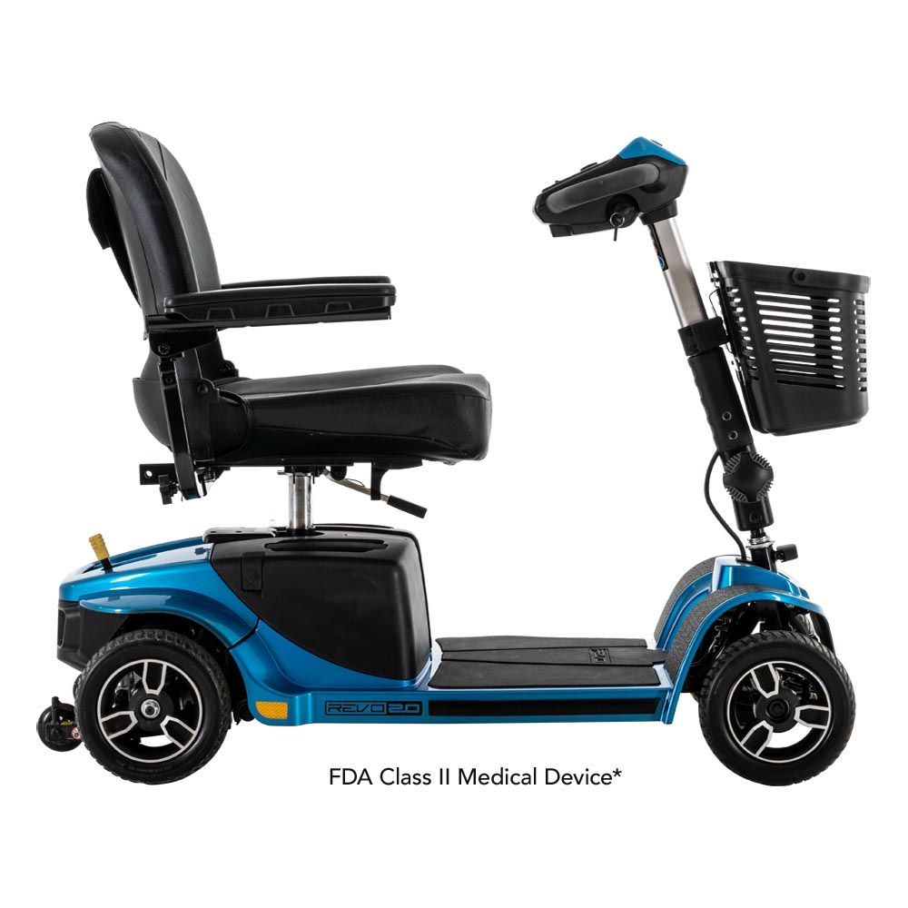 Pride Revo 2.0 4-Wheel Mobility Scooter - S67