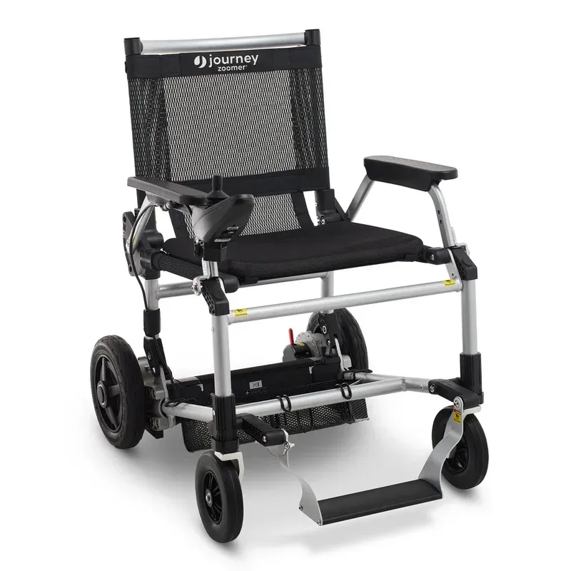 Journey Zoomer - Lightweight Folding Power Chair for Adults – Lightweight, Foldable, All Terrain Power Chair for Seniors – TSA Approved