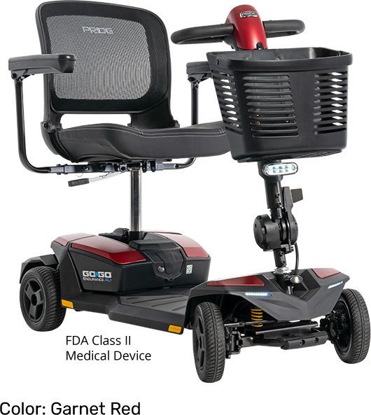 Pride Mobility Go Go® Endurance AL+ Mobility Scooter