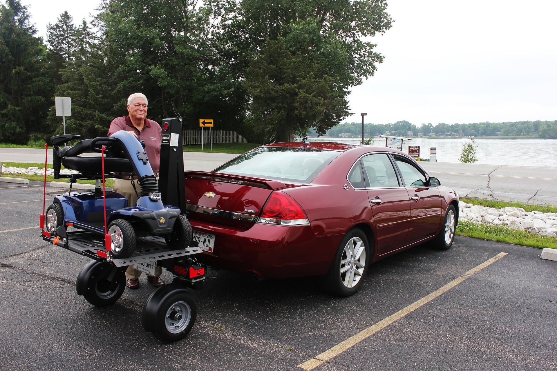 Bruno Chariot - Exterior Wheeled Platform Vehicle Lift - ASL-700