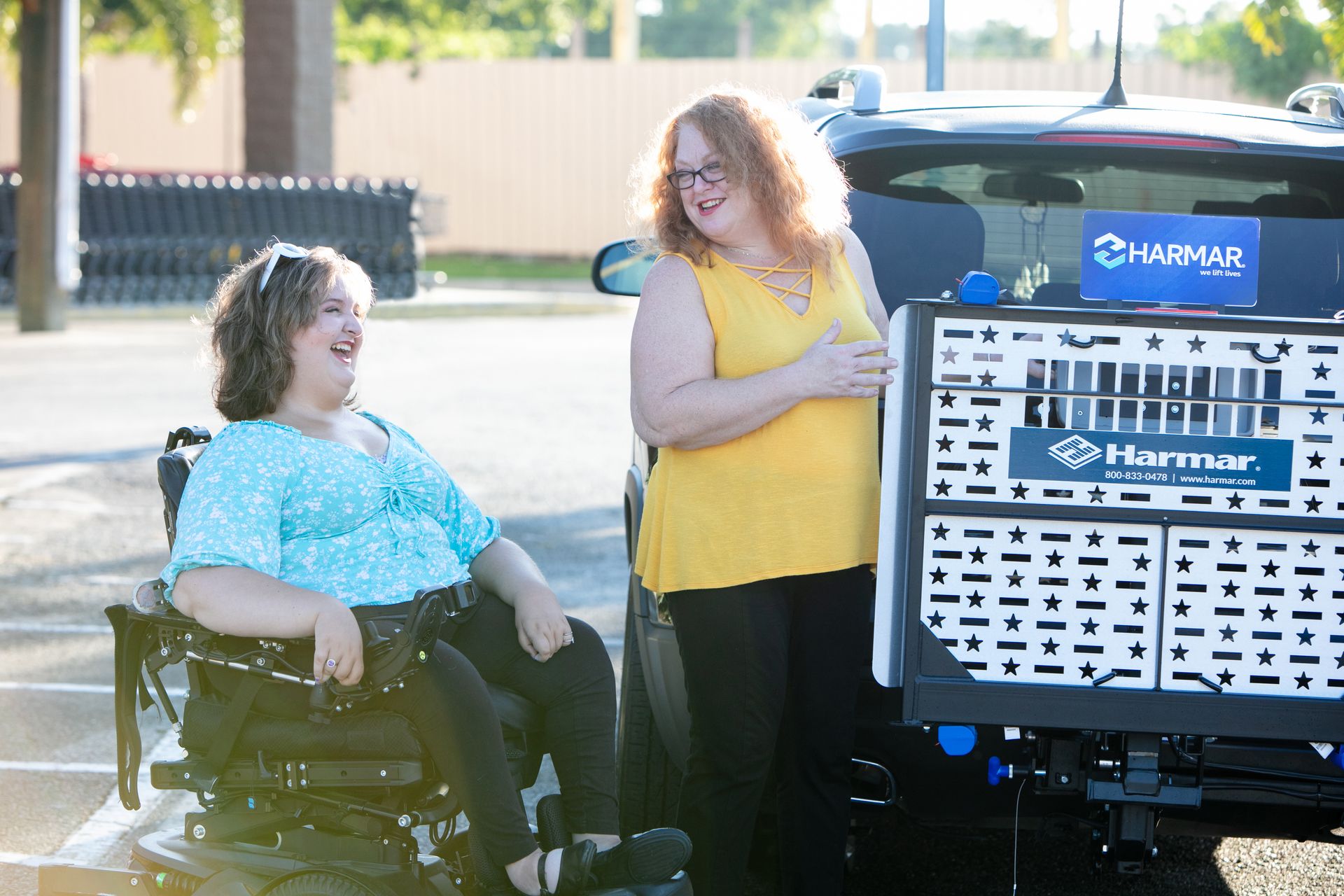 Harmar Universal Powerchair Hitch-Mount Lift - AL500/AL500HD