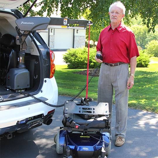 Bruno Curb-Sider - Hoist Style Interior Vehicle Lift - VSL-6000