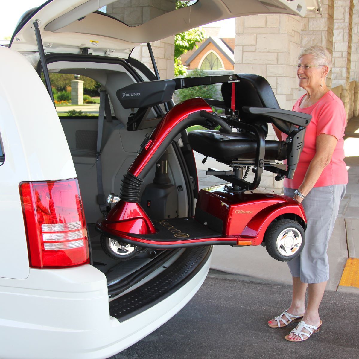Bruno Curb-Sider - Hoist Style Interior Vehicle Lift - VSL-6000