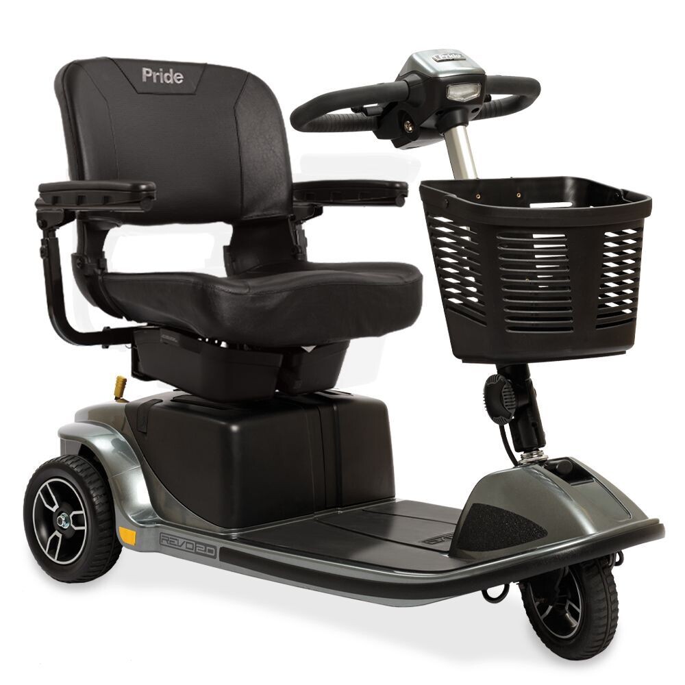 Pride Revo 2.0 3-Wheel Mobility Scooter - S66 Pride Revo 2.0 3-Wheel Mobility Scooter - S66, Body Type: 3-Wheel