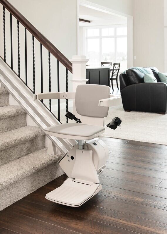 Bruno Elan Indoor Straight Stairlift SRE-3050, 300 lb Lift Capacity