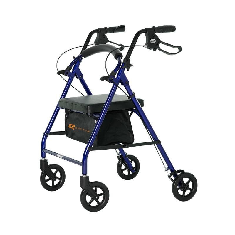 Rhythm Royal -  Aluminum 4-Wheel Rollator - 807