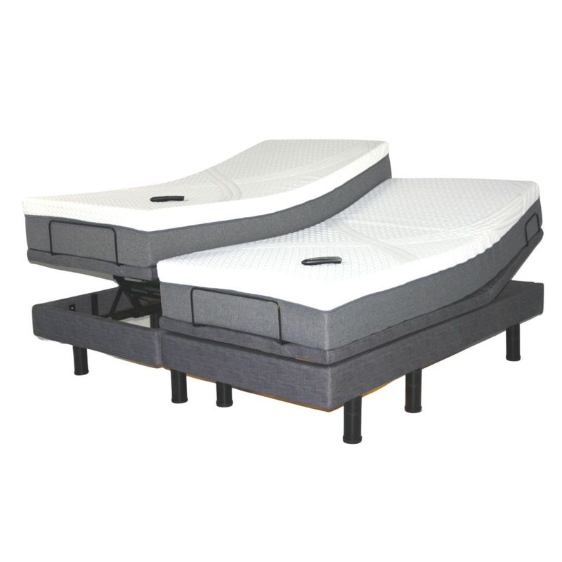 The Golden Passport™ Hi Low Adjustable Bed with Dual-Zone Vibrating Massage