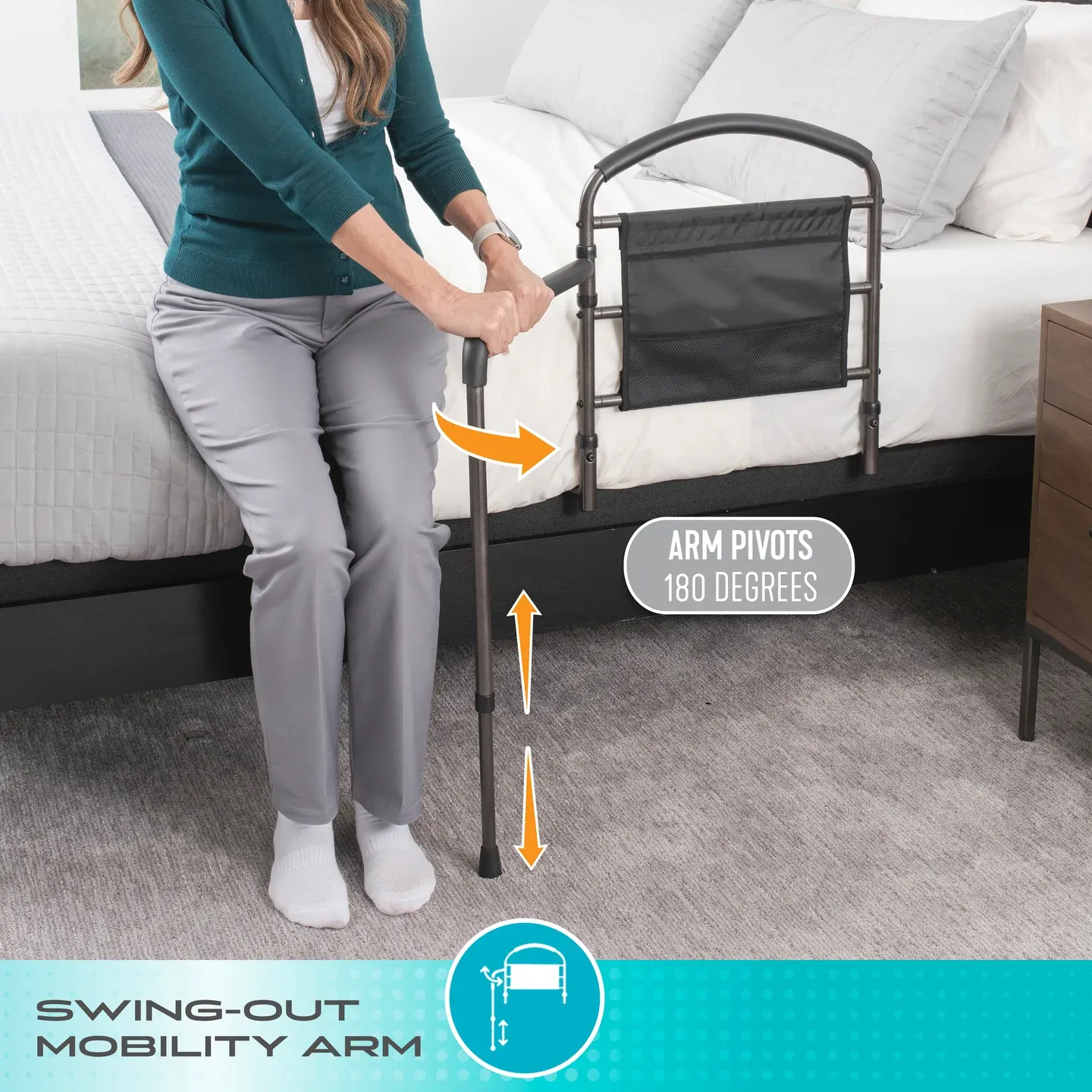 Stander Mobility Bed Rail - #5850