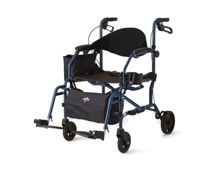 Medline Translator Rollator/Transport Chair
