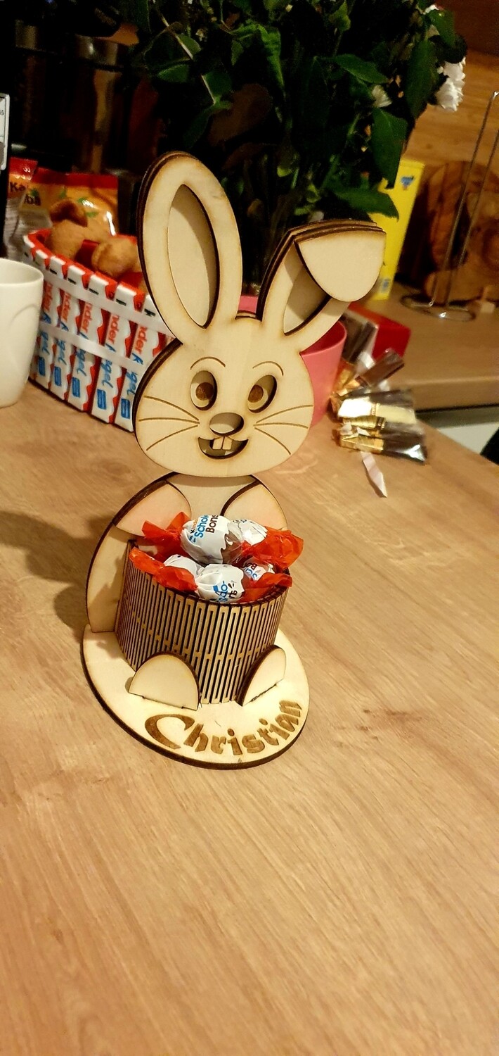 Osterkörbchen personalisiert