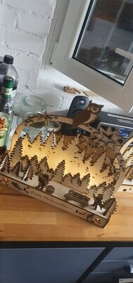 Laserarbeiten Holz