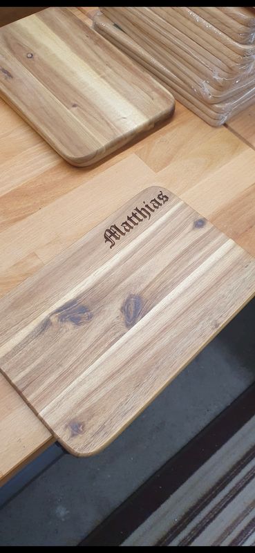 Schneidbrett Brett personalisiert