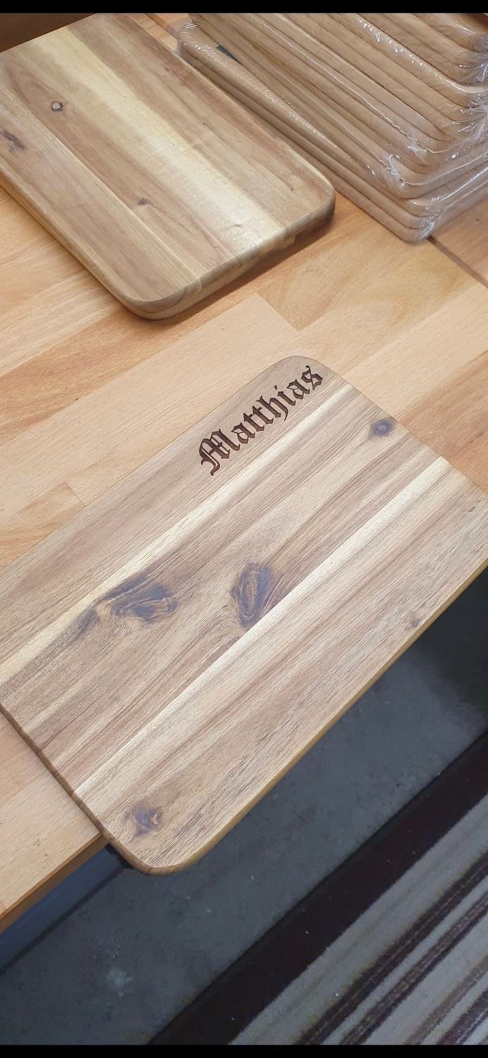 Schneidbrett Brett personalisiert