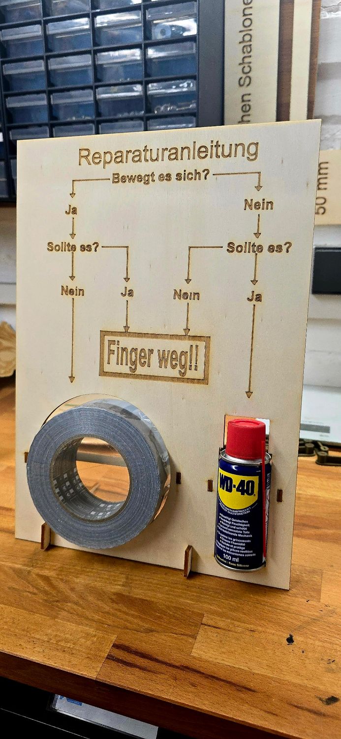 Reparaturanleitung WD40