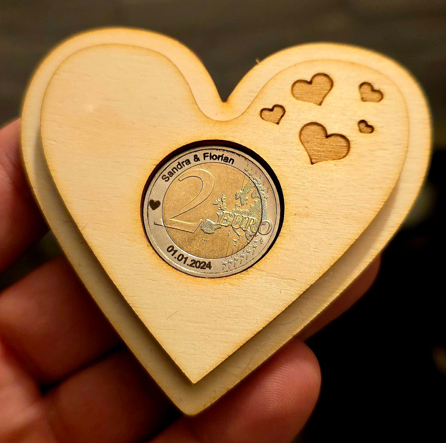 Münze personalisiert