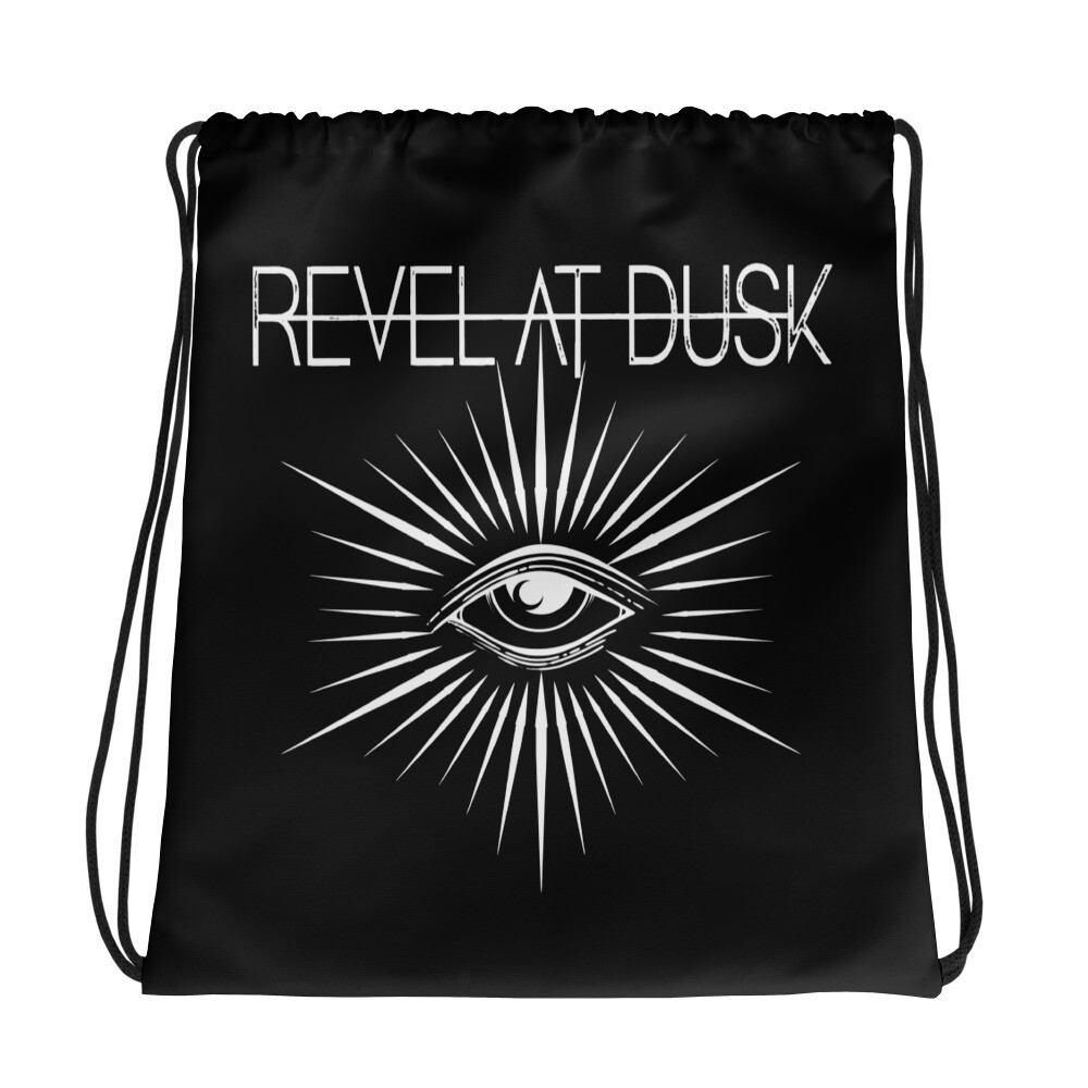 Revel At Dusk Drawstring bag