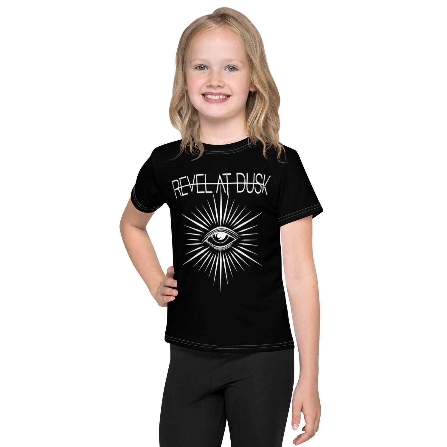 Revel At Dusk Kids crew neck t-shirt