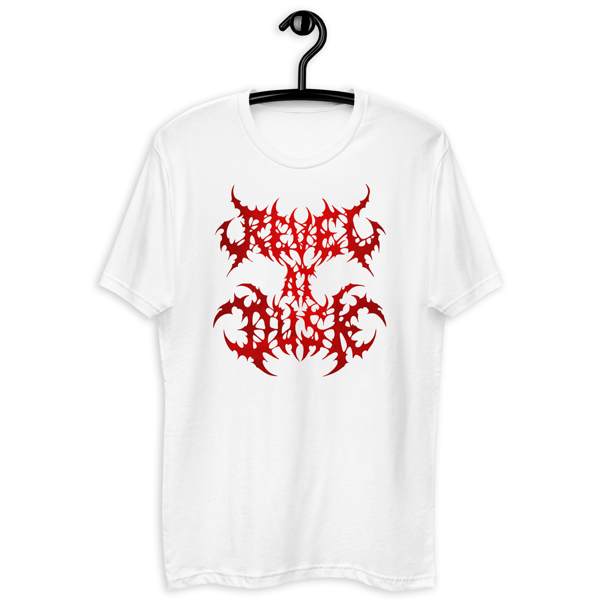 Heavy Metal Red RAD Short Sleeve T-shirt