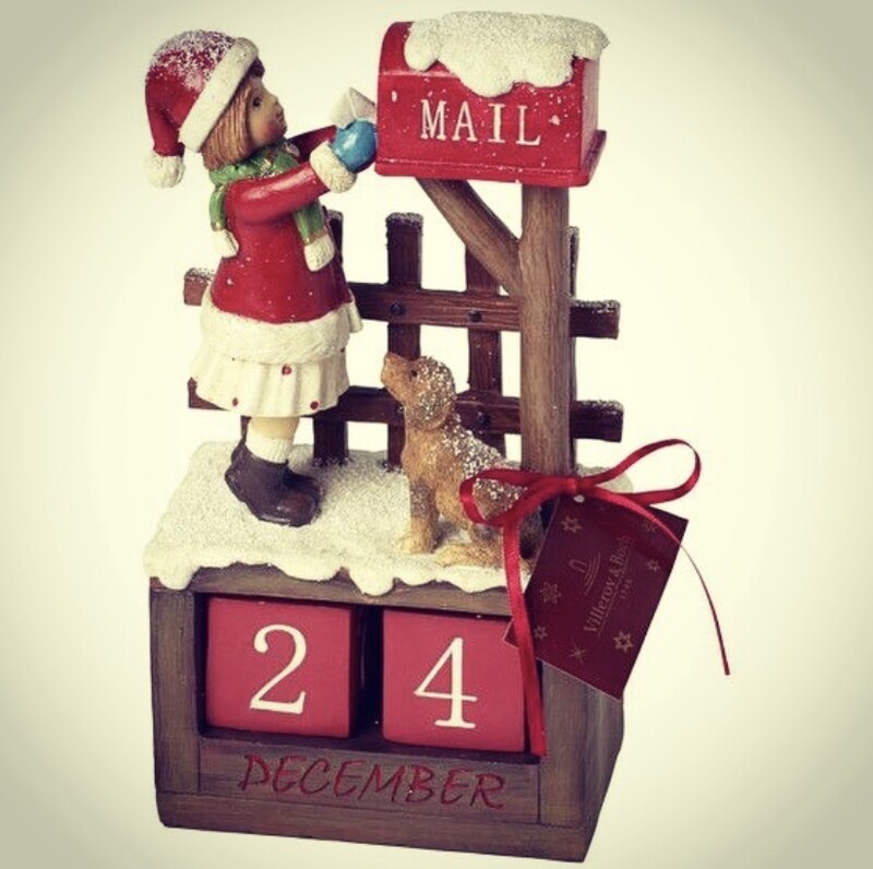 Calendario con bambina Villeroy & Boch