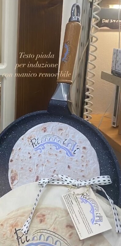 Testo piadina per induzione Rimini