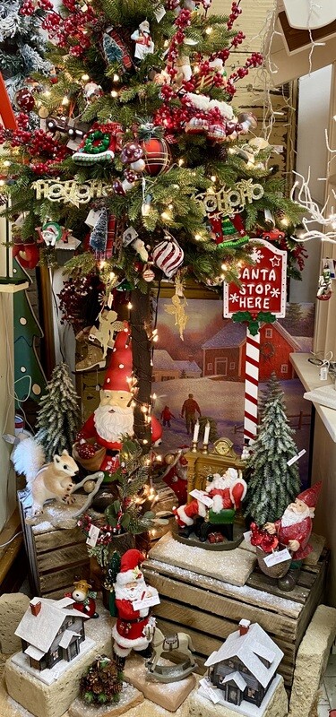 Cartello Santa stop here Goodwill Cartello Santa stop here Goodwill