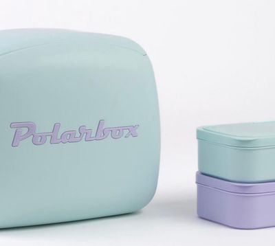 Polar box Borsa termica Celeste malva