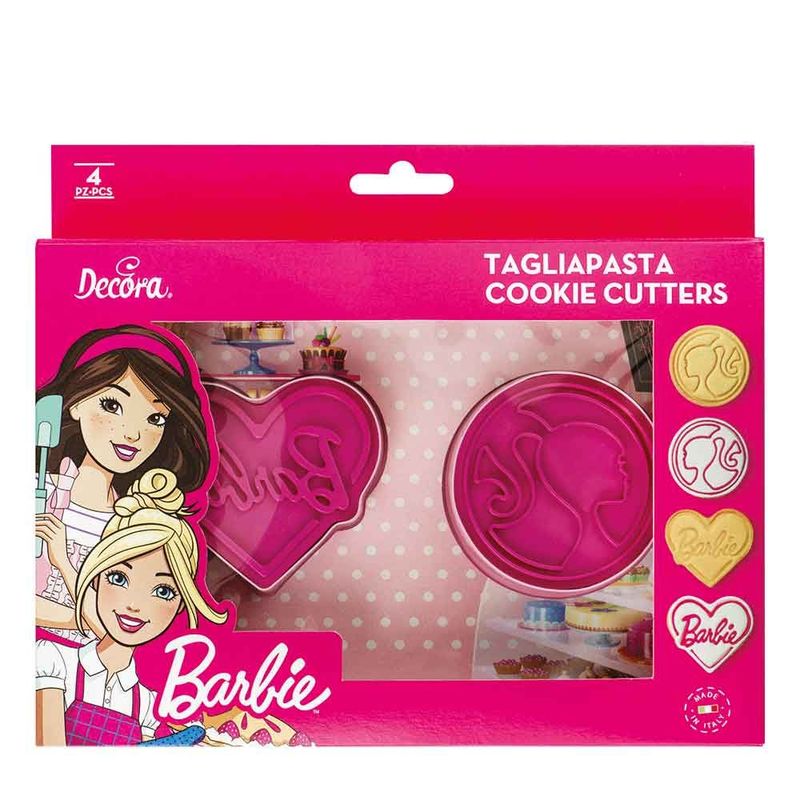 Set 2 tagliapasta Barbie Decora