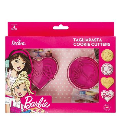 Set 2 tagliapasta Barbie Decora