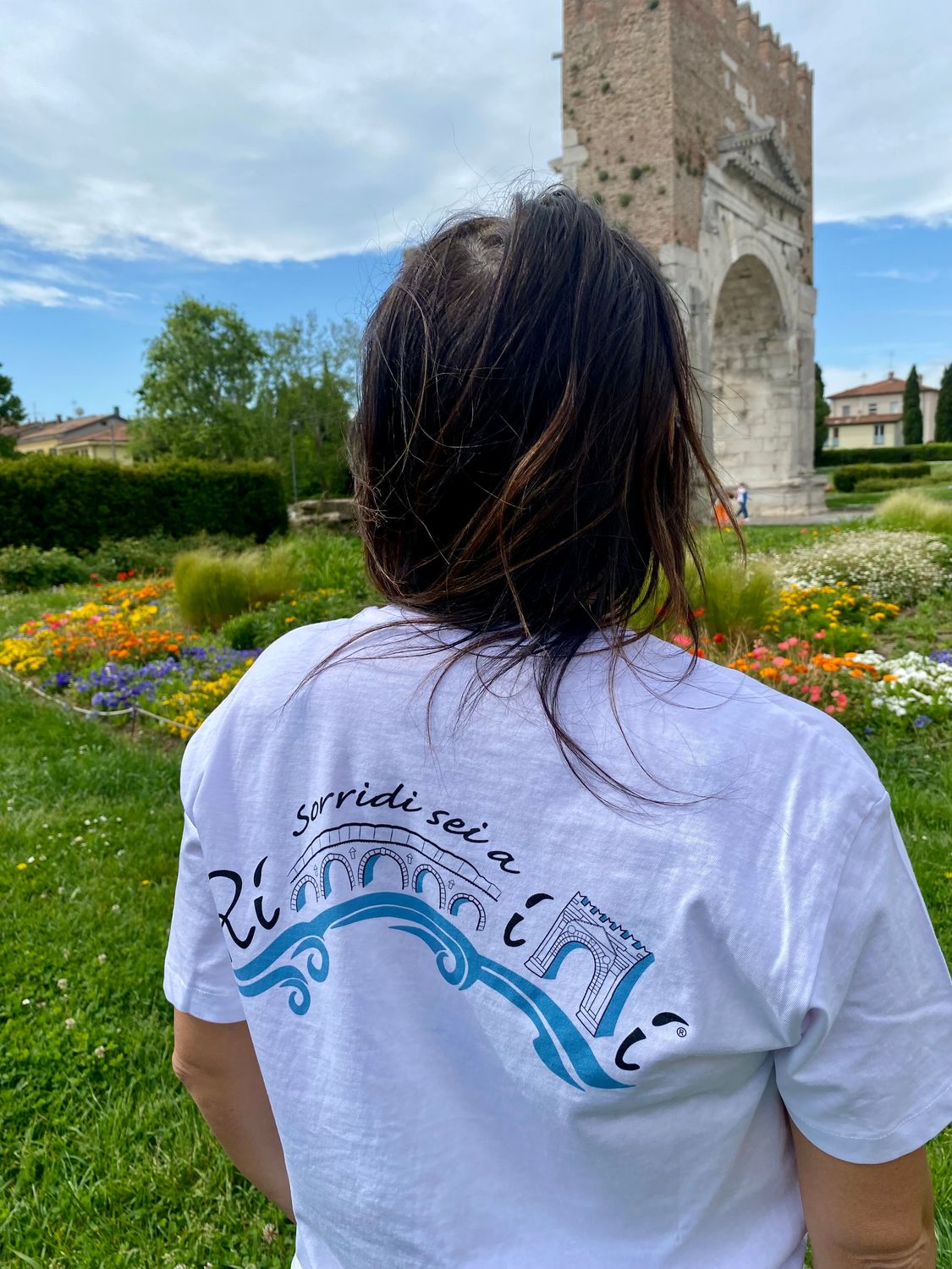 T-shirt “Sorridi sei a Rimini”