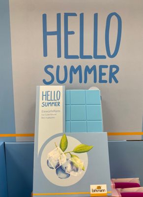 Stampo per cubetti di ghiaccio azzurro Birkmann