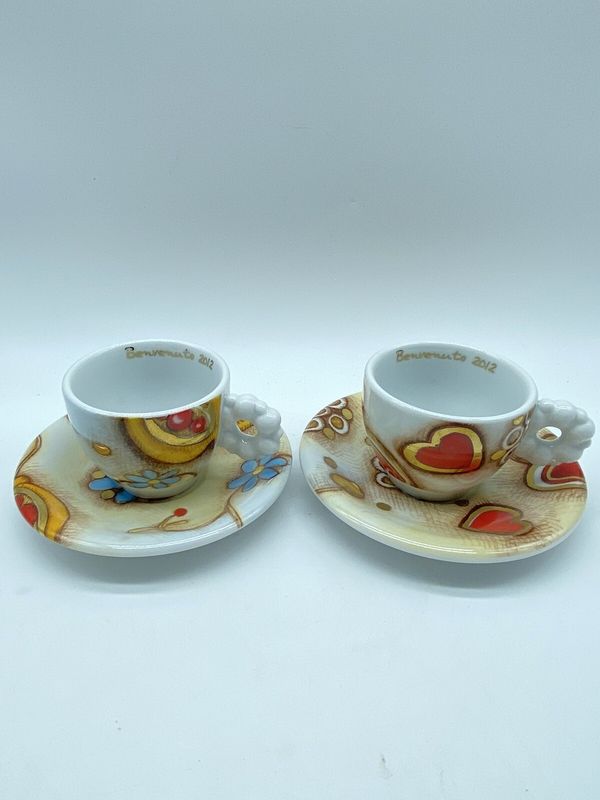 Set 2 tazzine caffè Limited edition Thun Set 2 tazzine caffè Limited edition Thun