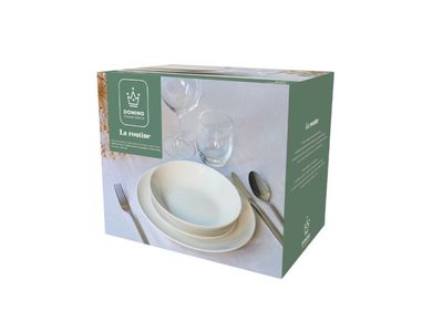 Servizio Piatti La Routine 18 pz Domino Servizio Piatti La Routine 18 pz Domino