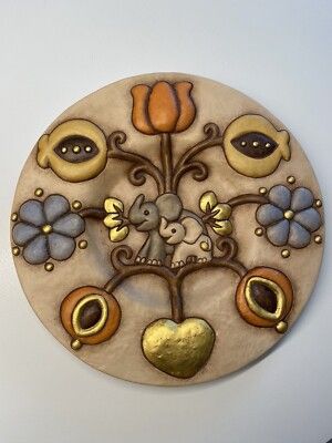 Piatto Elefanti Private collection Thun