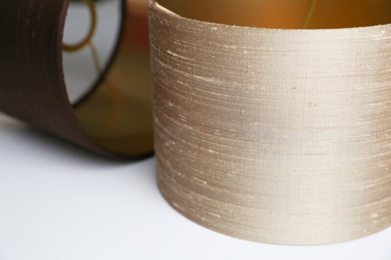 SMALL GOLD - DUPION SILK