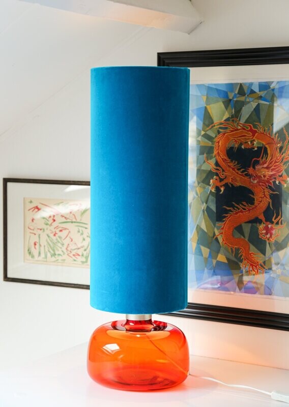 TURQUOISE TOWER - COTTON VELVET