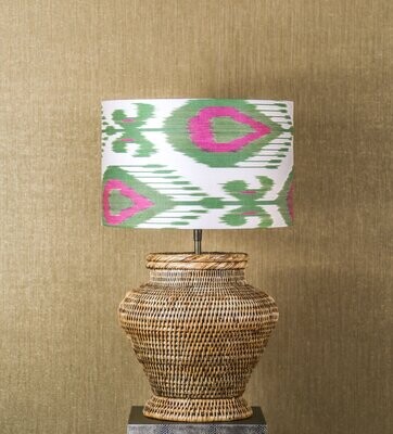 GREEN COTTON - HANDWOVEN IKAT