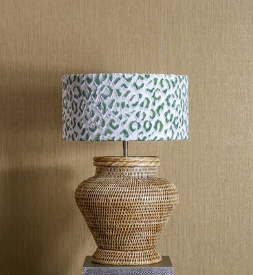 GREEN LEOPARD - RELIËF VELVET GREEN LEOPARD - RELIËF VELVET