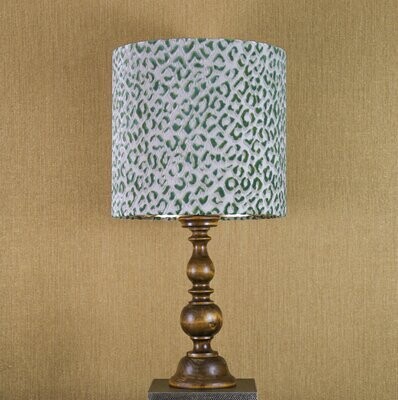 GREEN LEOPARD - RELIËF VELVET GREEN LEOPARD - RELIËF VELVET