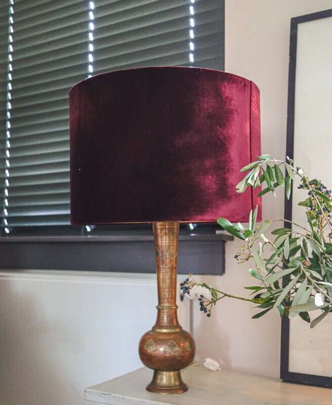 AUBERGINE XL  - SILK VELVET