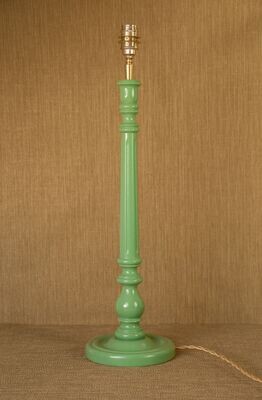 TRICIA - WOODEN HIGHGLOSS LACQUERED LAMPBASE TALL