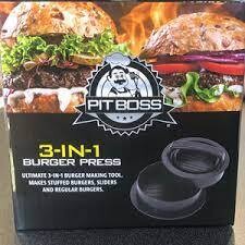 Pit Boss 3-in-1 Burger Press