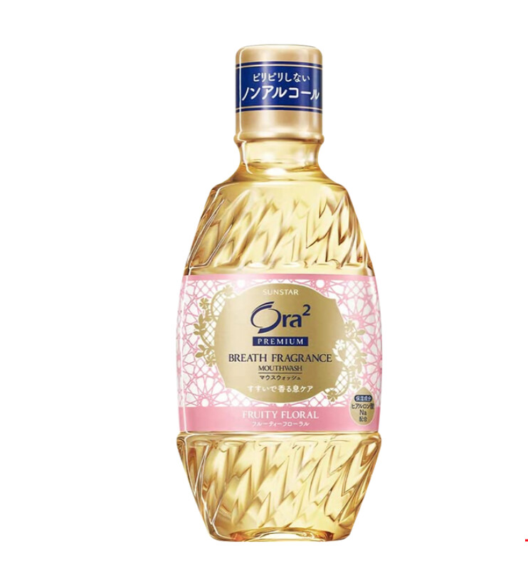 【新品上架】Ora2无酒精杀菌除口臭漱口水460ml, flavour: 水果花香味
