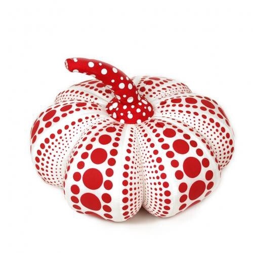 草间弥生南瓜公仔玩偶 / Yayoi Kusama Pumpkin Plush, colour: 红白色/Red