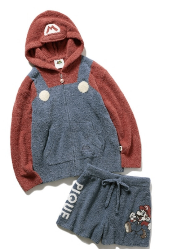 GP x Super Mario Pajama Set - Long Sleeve Top &amp; Shorts