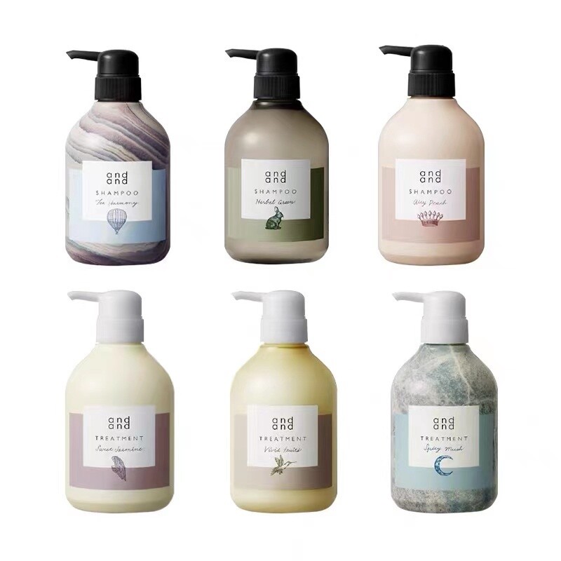 Kao &amp;and Natural Fragrance Hair Conditioner 480ml - 4 Styles