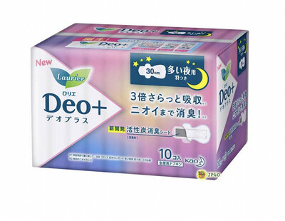 KAO花王DEO+卫生巾300mm/10枚