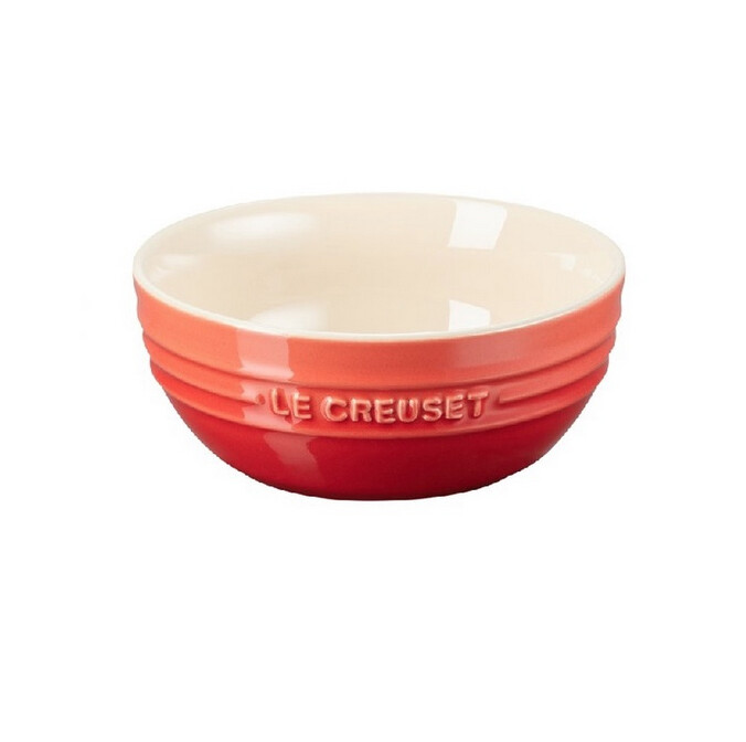 Le Creuset酷彩汤碗, color: 红色