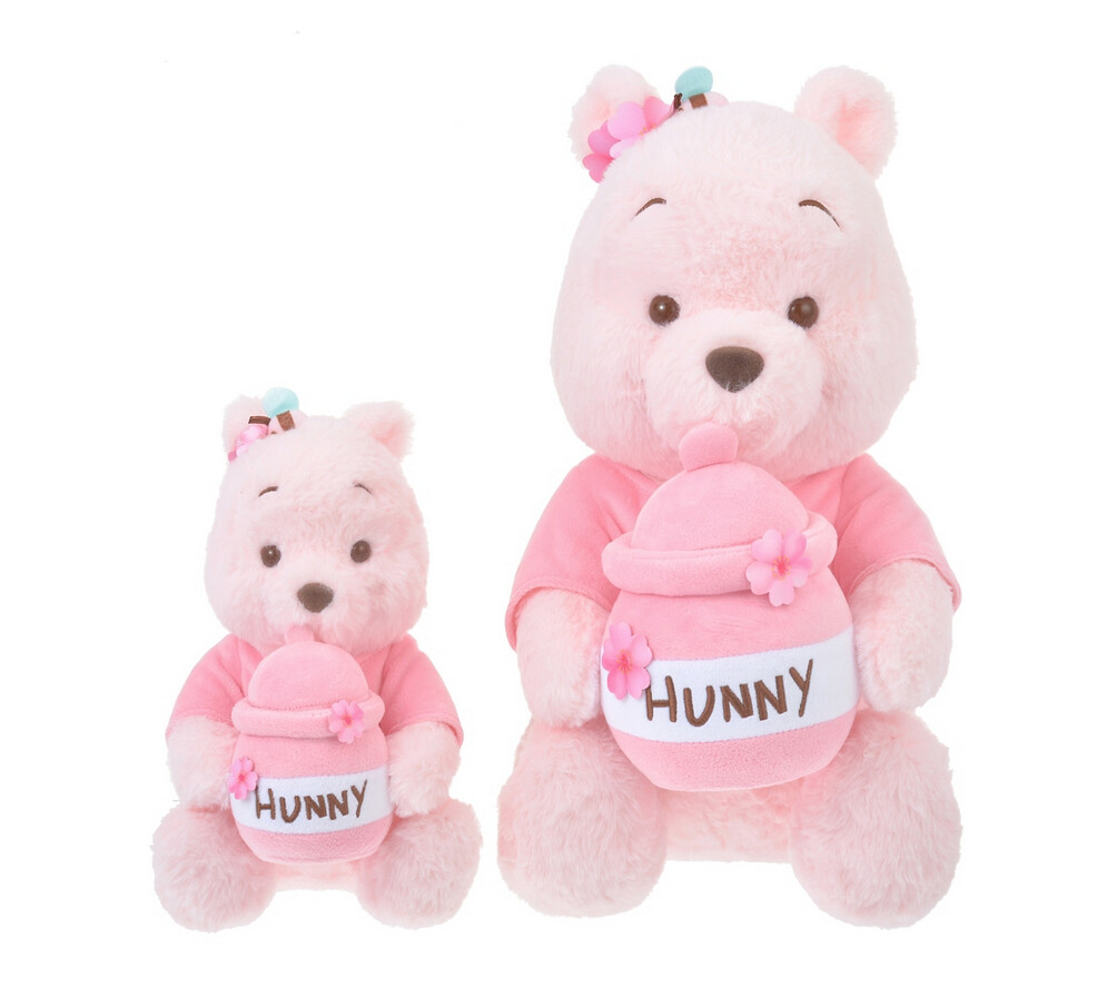 东迪樱花限定维尼噗噗玩偶 / Winnie the Pooh Sakura Series Plush By TDL
