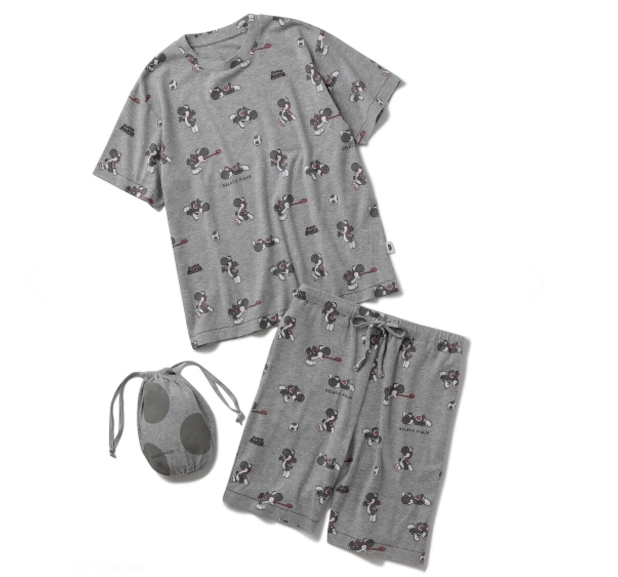 gp纯棉小恐龙超级玛丽系列 - 男生, size: L