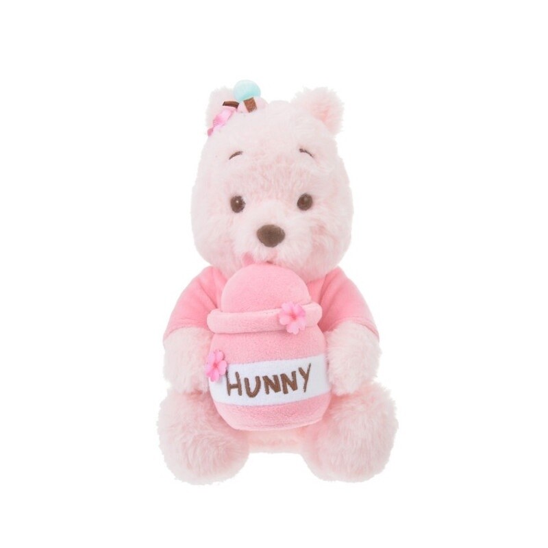 Winnie the Pooh Sakura Plush - 2 Sizes, Tokyo Disney Resort Exclusive